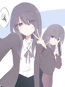 并蒂百合